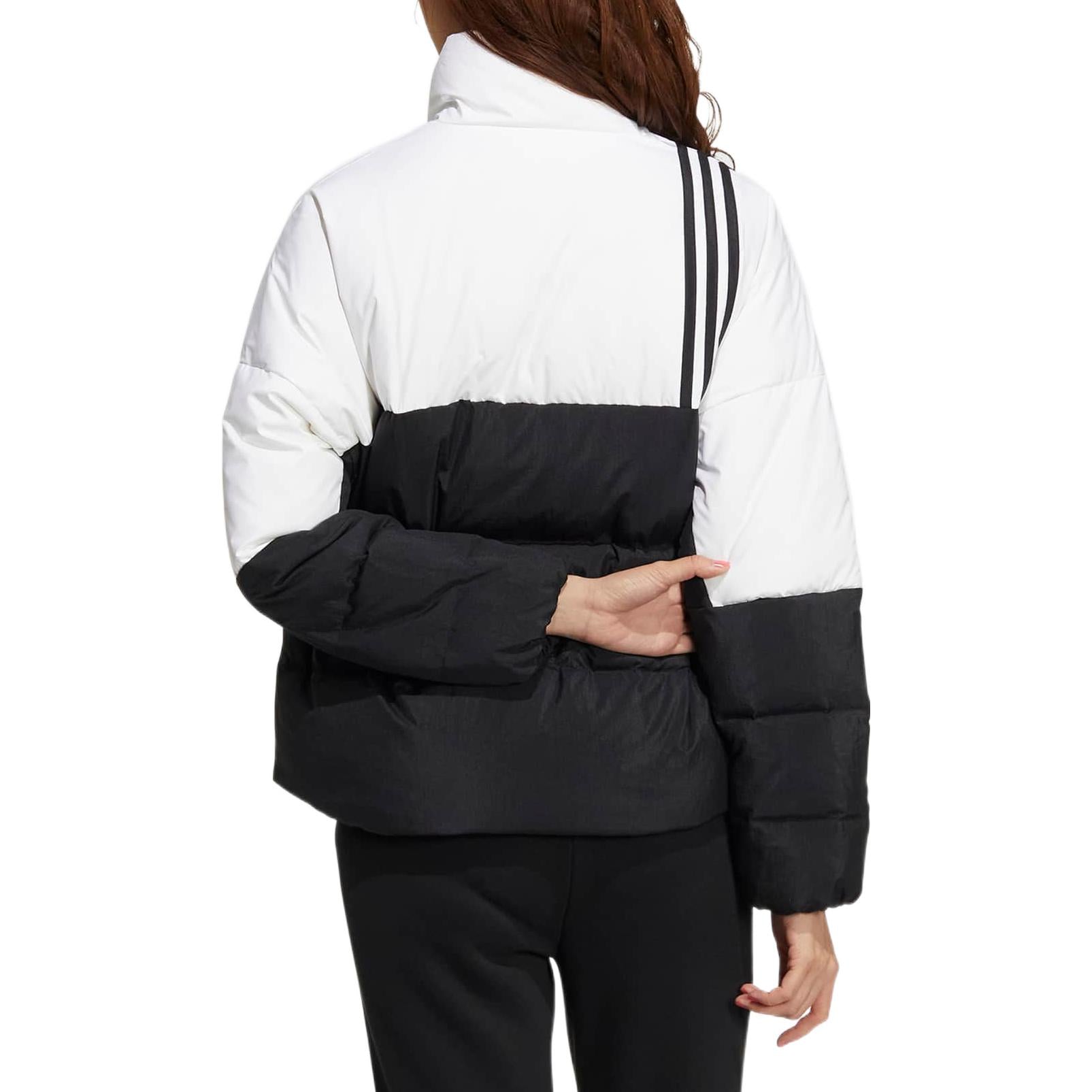 (WMNS) adidas Neo Essentials Down Jackets 'Black White' HN4702