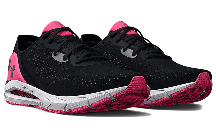 (WMNS) Under Armour HOVR Sonic 5 'Black Pink Punk' 3024906-004