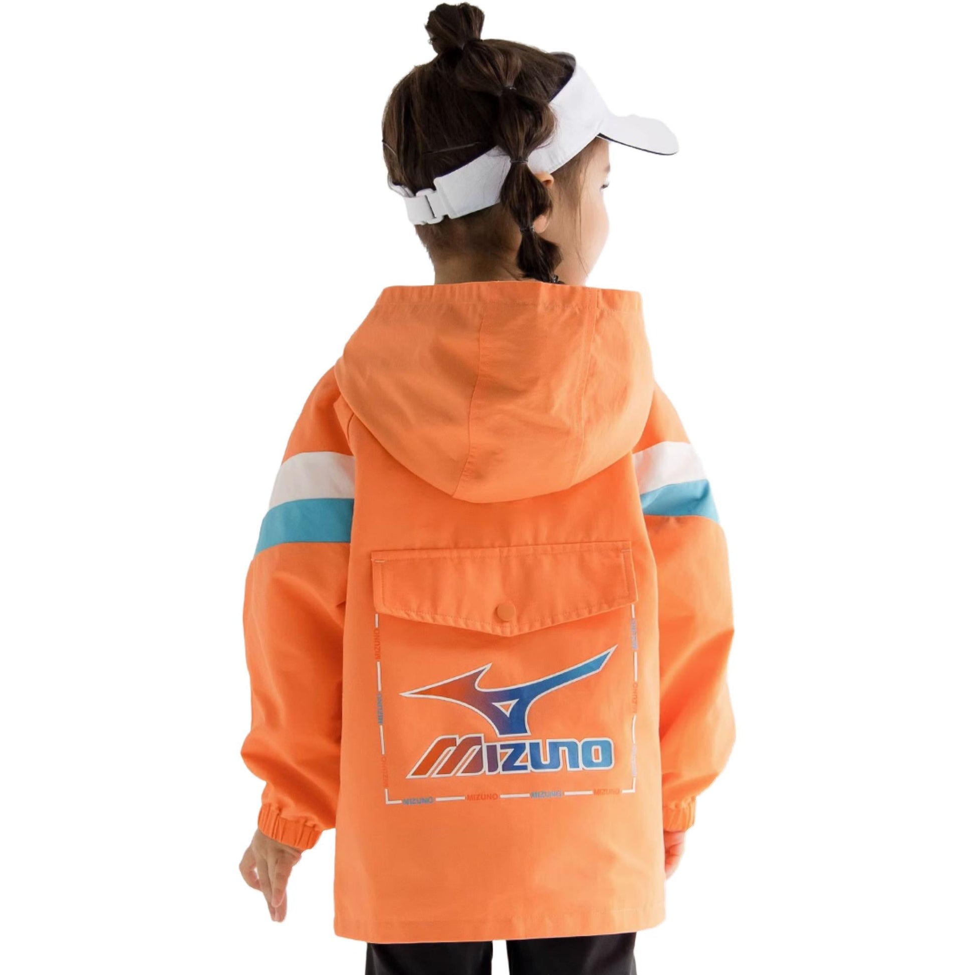 (GS) Mizuno Windbreaker Jacket 'Orange' W1024