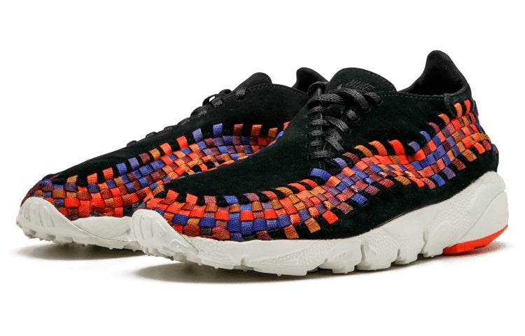 Nike Air Footscape Woven NM 'Black Total Crimson' 874892-003