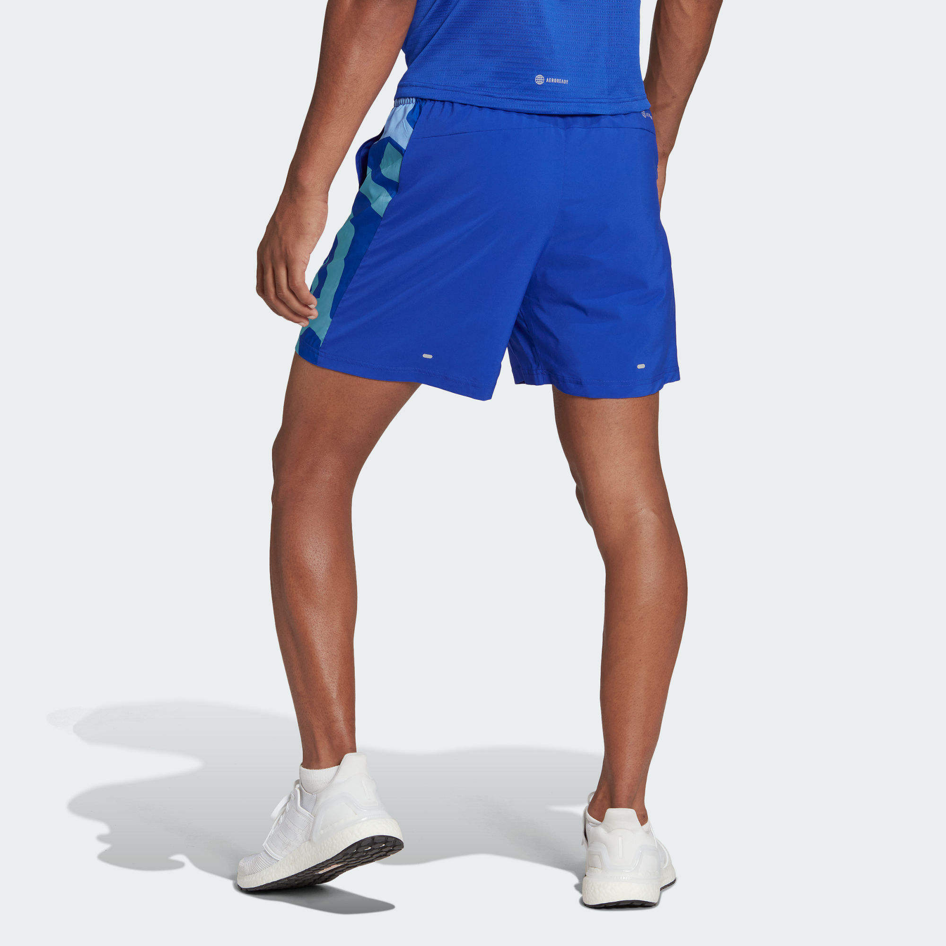 adidas Own the Run Seasonal Shorts 'Blue' HM8434
