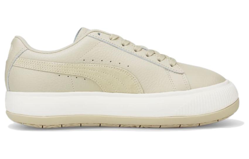 (WMNS) PUMA Suede Mayu Tonal Low Tops Casual Skateboarding Shoes Khaki 384870-02