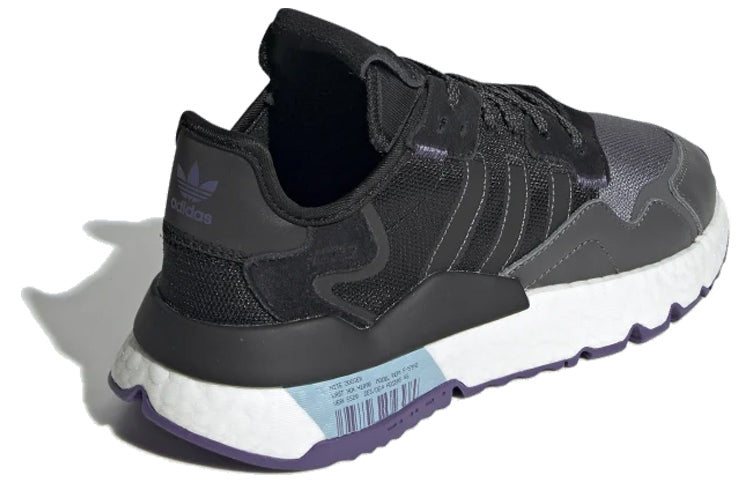 (WMNS) adidas originals Nite Jogger 'Black Purple' FV4135