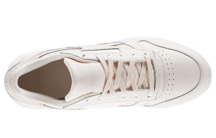 (WMNS) Reebok Classic Leather PS Low Tops Wear-resistant Pink CM9160