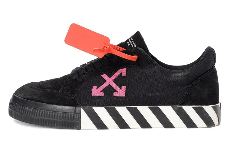 Off-White Vulc Sneaker 'Black Fuchsia' 2019 OMIA085E19C210471028