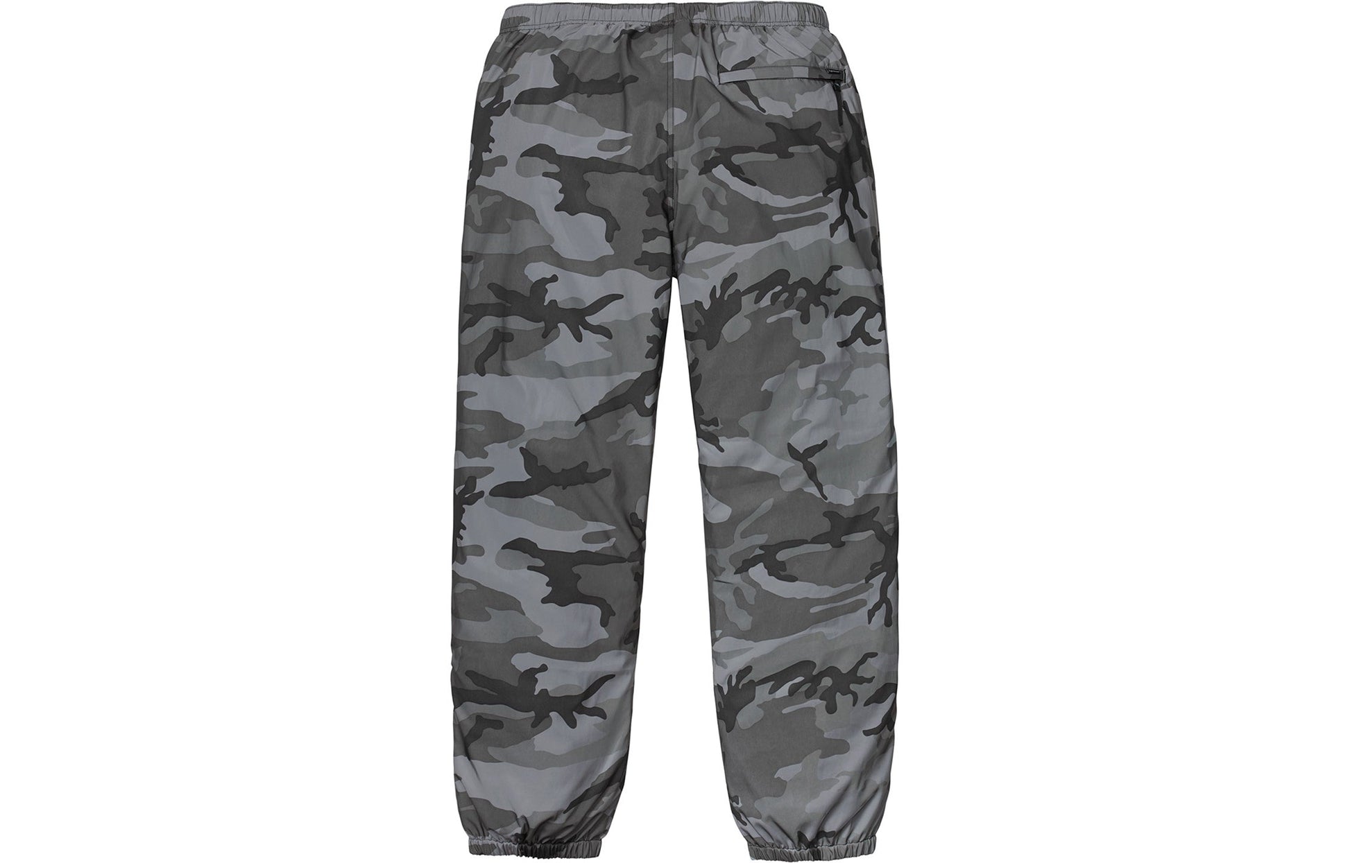 Supreme FW18 Reflective Camo Warm Up Pant Snow Camo SUP-FW18-1085