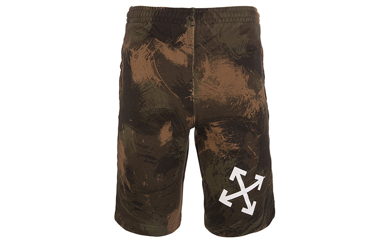 Off-White Camouflage Printing Shorts OMCI006E19E300189901