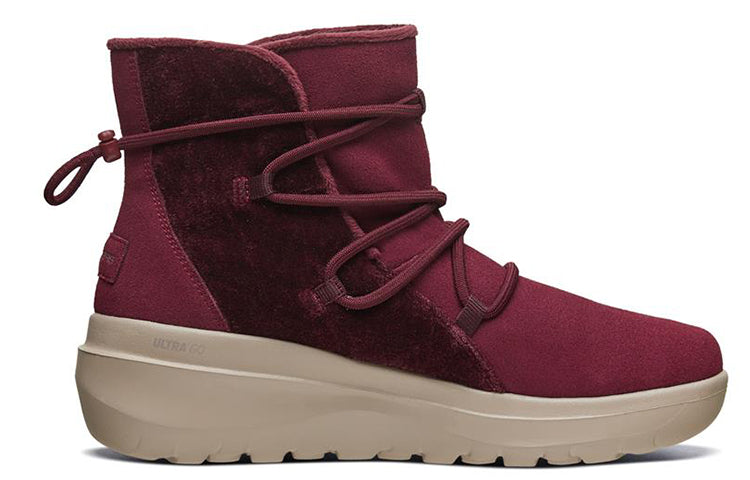 (WMNS) Skechers Skyhigh Ultra 'Wine Red' 15548-BURG