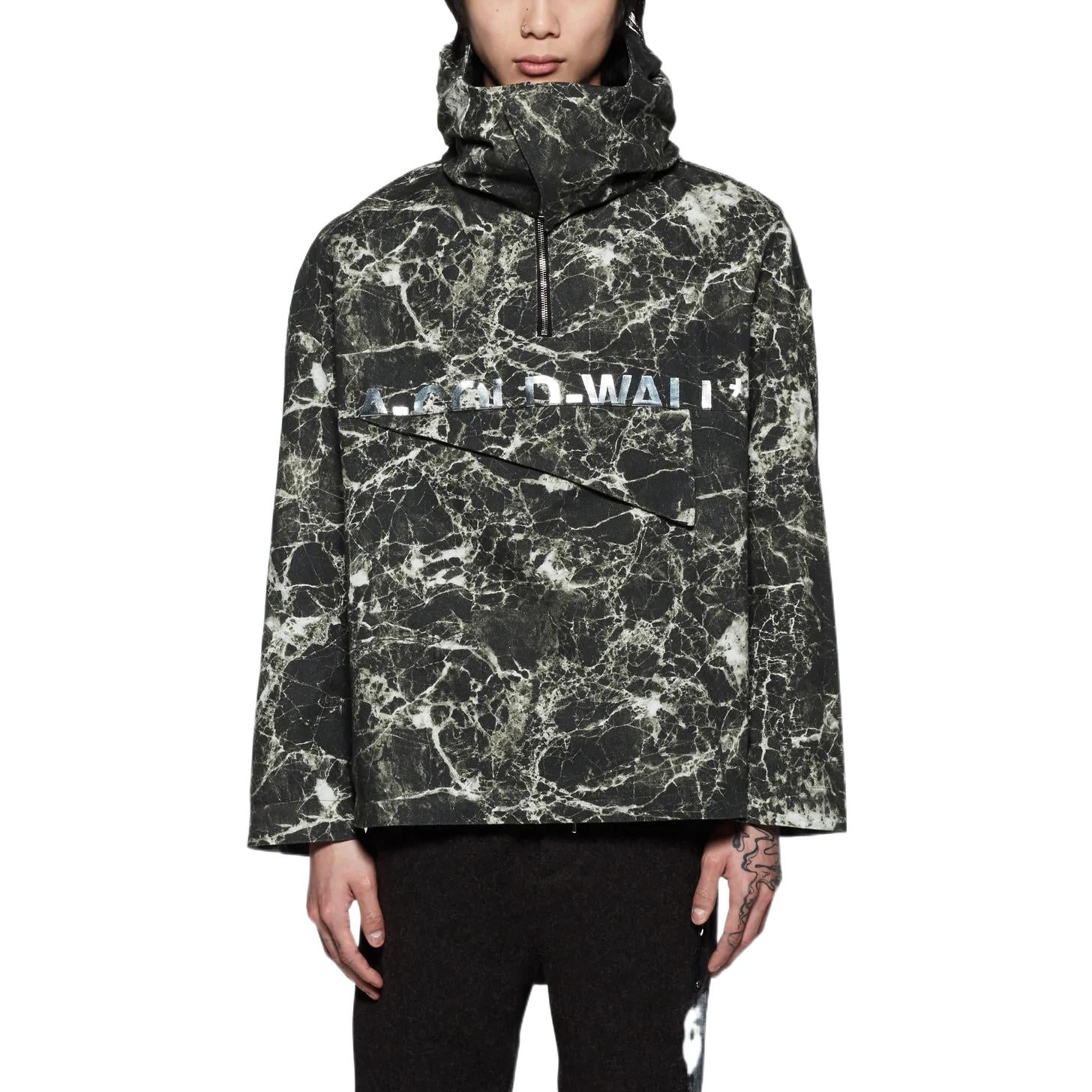A-COLD-WALL* Marble Kagool Jacket 'Green' ACWMO133
