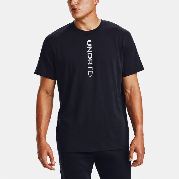 Under Armour Curry Undrtd Wordmark T-Shirt 'Black' 1356998-001