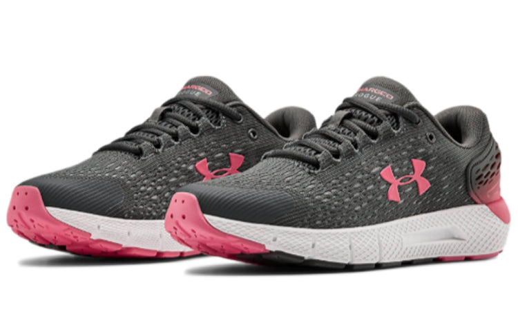 (WMNS) Under Armour Charged Rogue 2 Black/Red 3022602-106