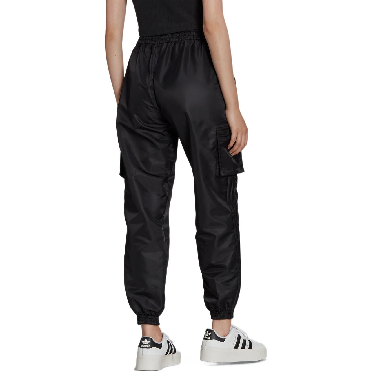 (WMNS) adidas Nylon Utility Pants Asia Sizing 'Black' HL9067