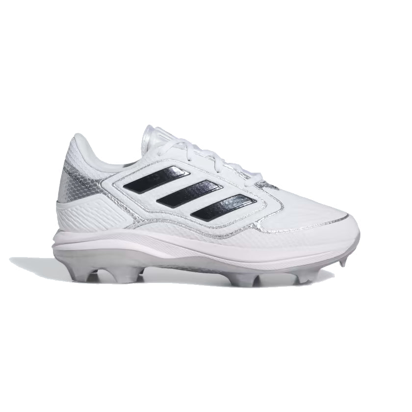 (GS) adidas Adizero Purehustle 3 TPU Cleats Kids 'White' IF0611
