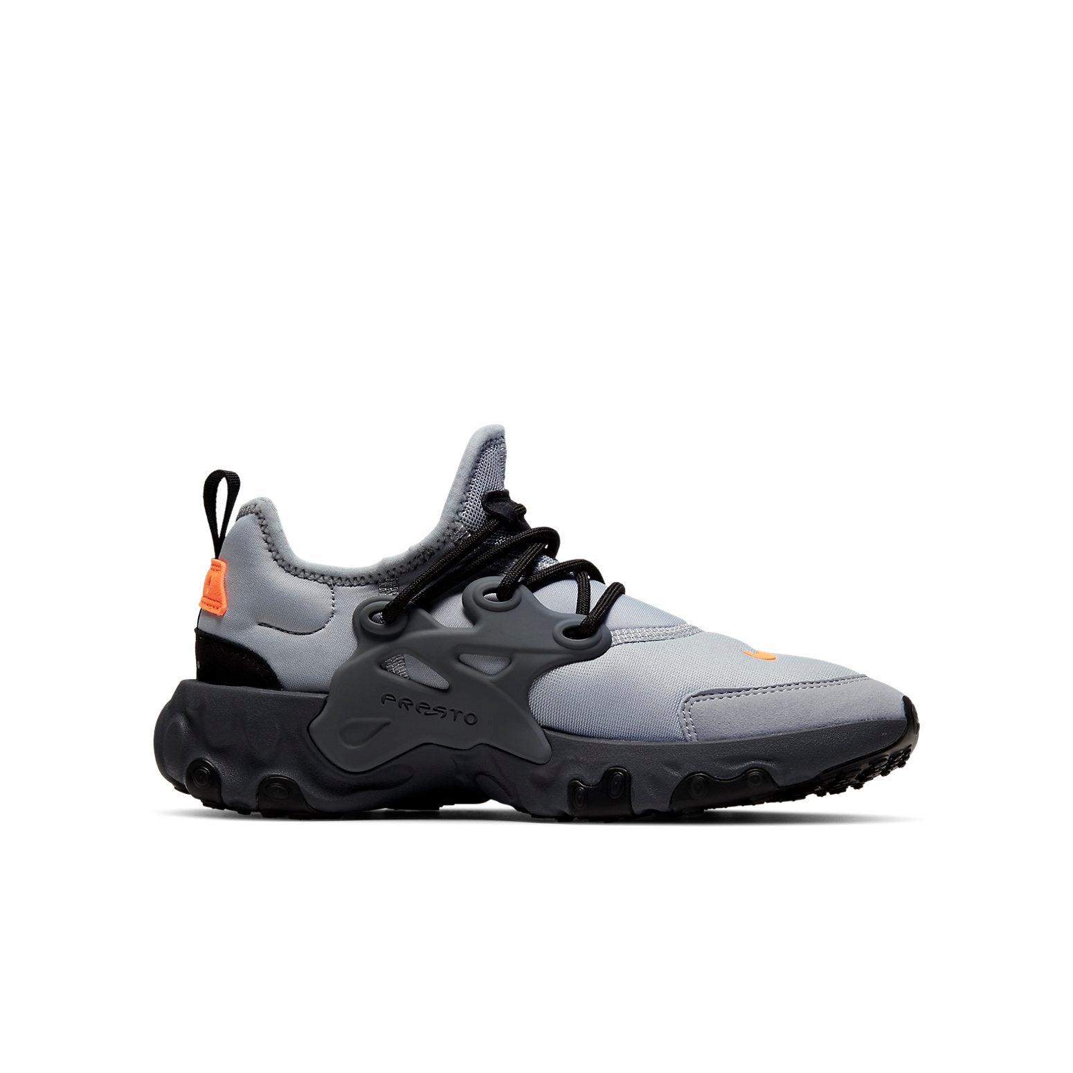 (GS) Nike React Presto 'Grey Orange' BQ4002-010