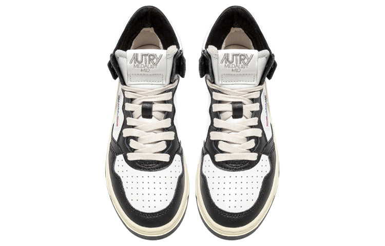(WMNS) AUTRY Medalist Mid Bicolor 'White Black' AUMW-WB01