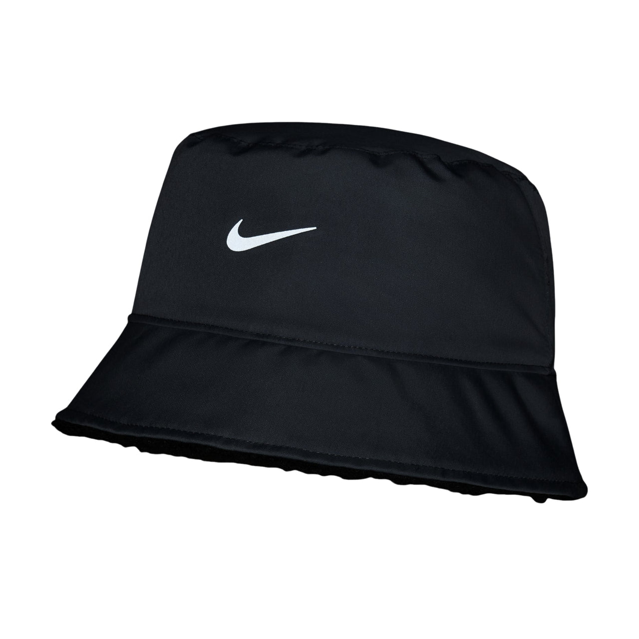 Nike Sportswear Reversible Fleece Bucket Hat 'Black Gray' DV3165-010