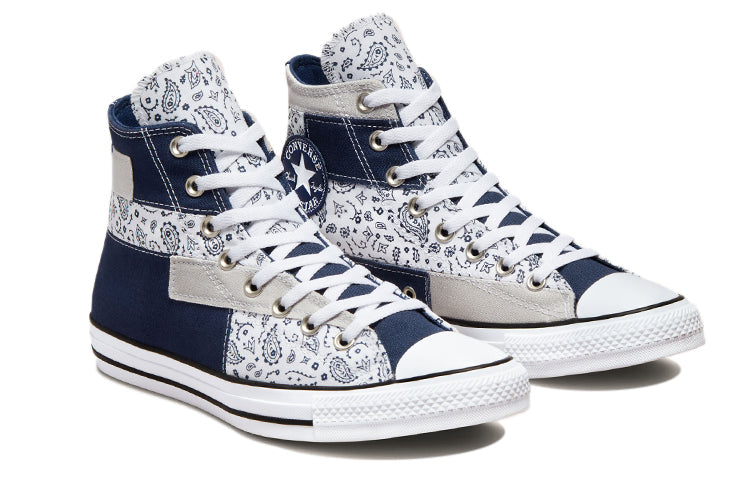 Converse Chuck Taylor All Star High 'Paisley Patchwork - Midnight Navy' 173195F