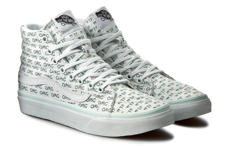 Vans SK8-HI Slim White/Green VN0A32R2MUR