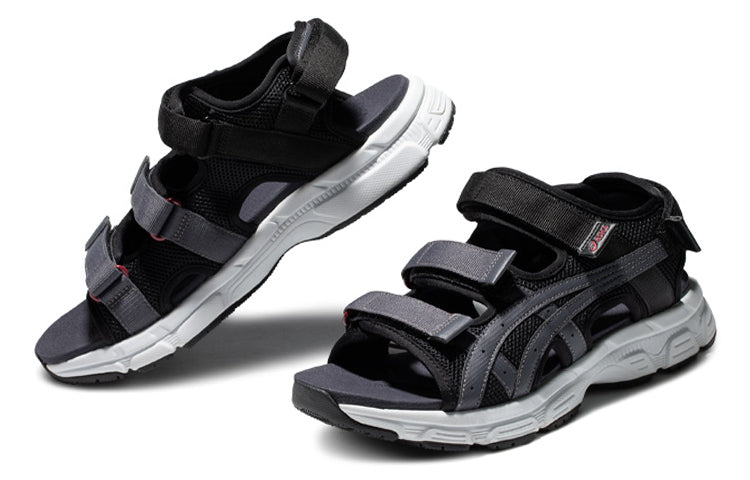 ASICS Kahana SD 2 Fashion Retro Sports Unisex Black Gray Sandals 'Black Gray' 1203A231-001