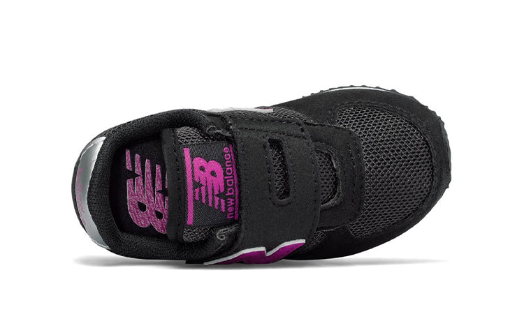 (TD) New Balance 220v1 Hook and Loop 'Black Pink' KV220BPI