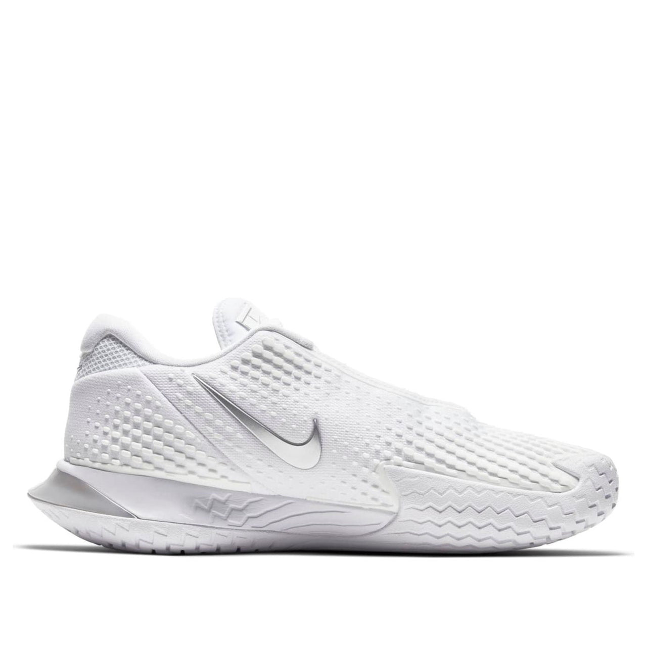 (WMNS) Nike Court Air Zoom Vapor Cage 4 'White Metallic Silver' CD0431-104