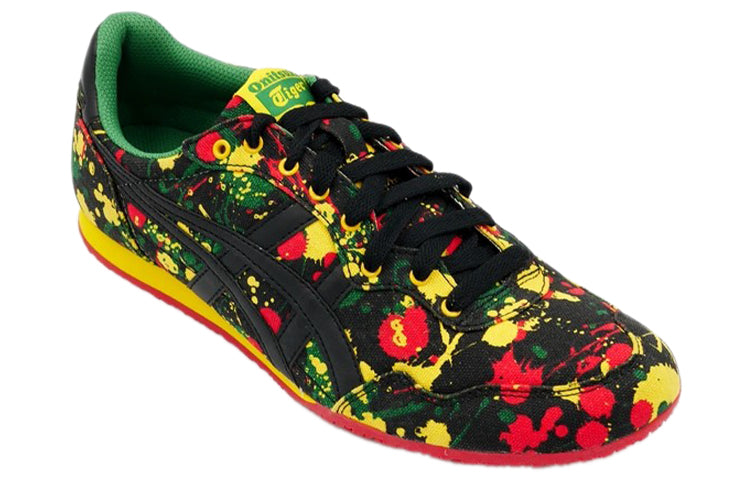 Onitsuka Tiger Serrano 'Black Multicolor Splash' D6L4N-0090