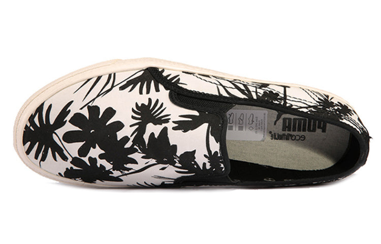 (WMNS) PUMA Ibiza Slipon Low Top Board Shoes White/Black 356253-01