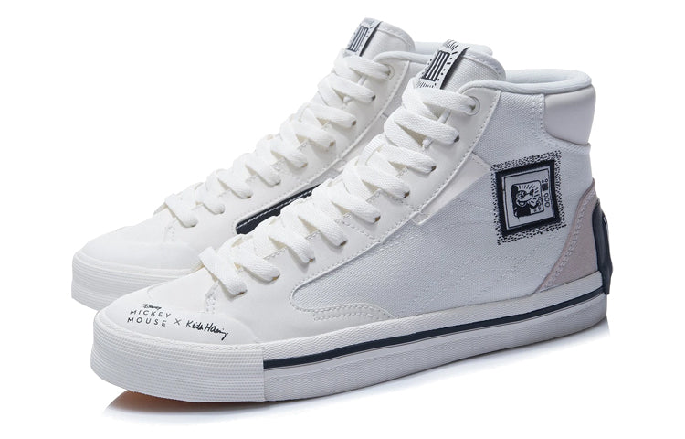 Li-Ning x Disney Mickey x Keith Haring Series Mid /Black AECR061-4