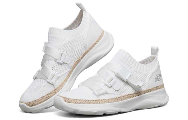 (WMNS) Skechers Bobs Surge Sports Shoes White 117014-WHT