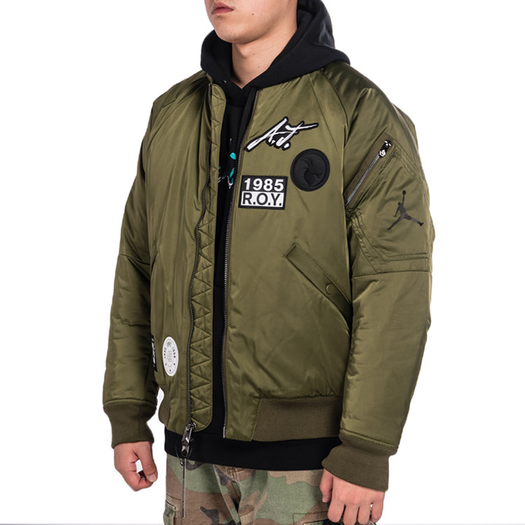 Air Jordan MA-1 Patch Logo Jacket Green CK1358-395