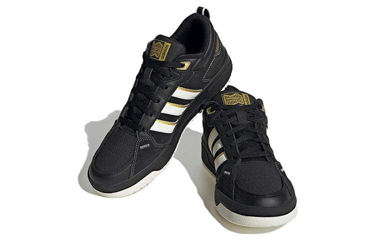 adidas neo 100DB 'Black White Goldyellow' IG2789