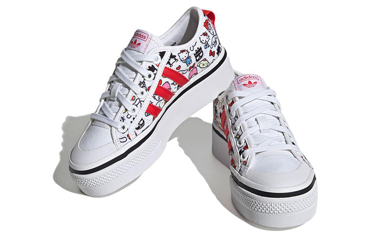 (WMNS) adidas x Hello Kitty Nizza Platform 'White' HQ6888