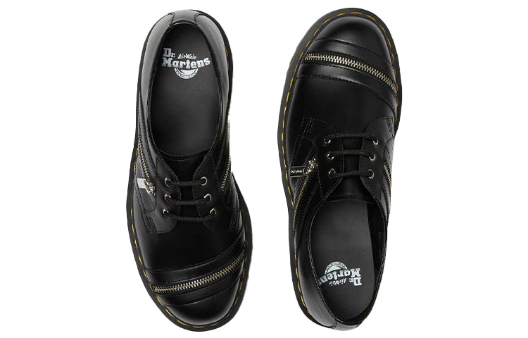 Dr. Martens 1461 Bex Zip Leather Shoes 'Black' 26255001