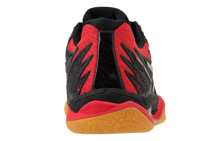 ASICS Court Control FF Black/Red 1071A021-615
