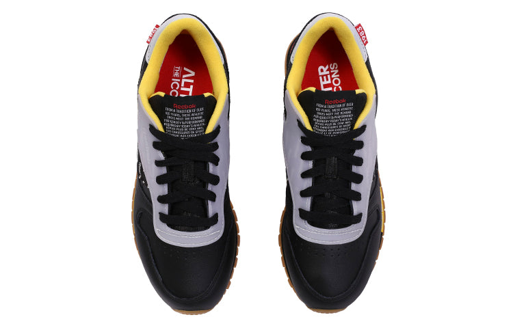 Reebok Classic Leather Altered 'Black Grey' DV5240