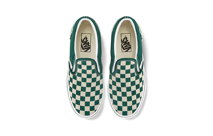 (PS) Vans Classic Checkboard Slip-On 'Green White' VN0A4BUT2NH