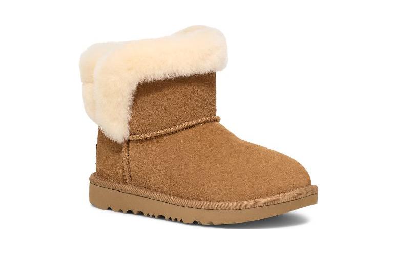 (PS) UGG Classic Low Fur 'Chestnut' 1153637K-CHE