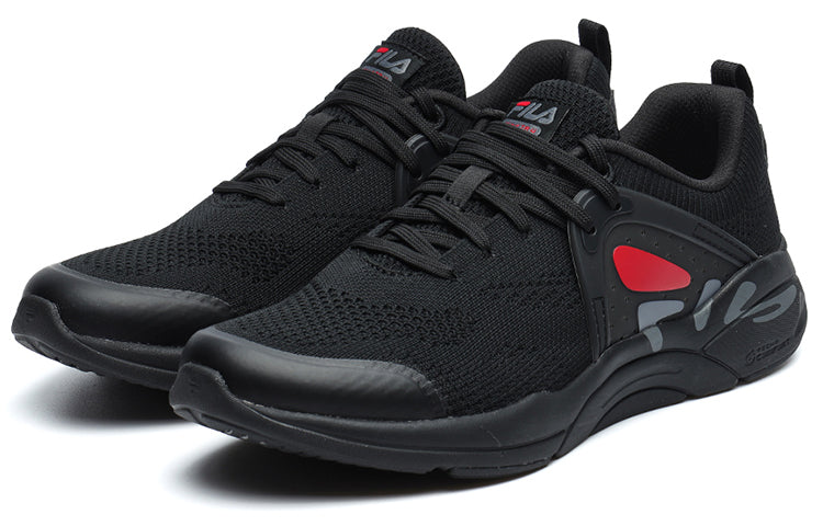 (WMNS) FILA Black/Red A12W142114FBA