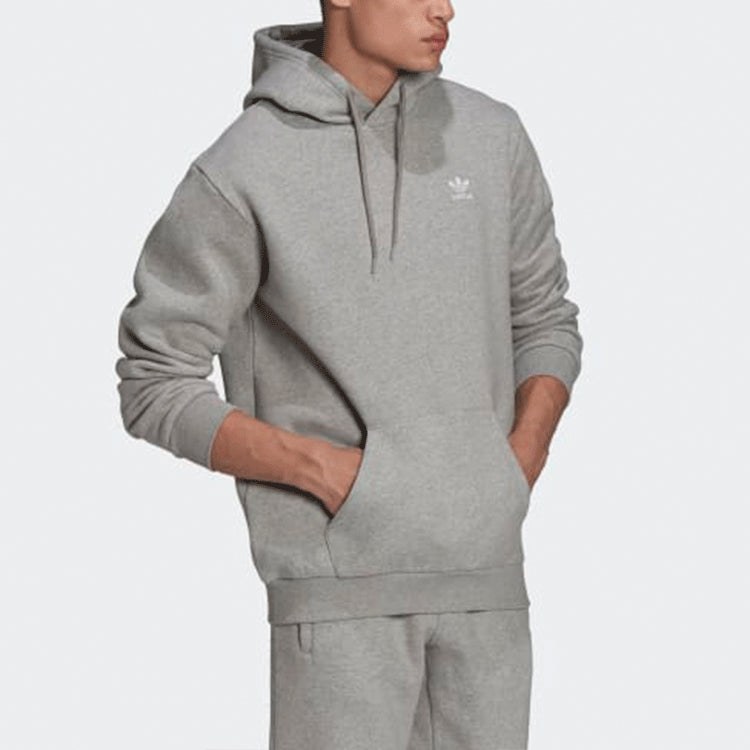 adidas originals Solid Color Hoodie 'Grey' H34654