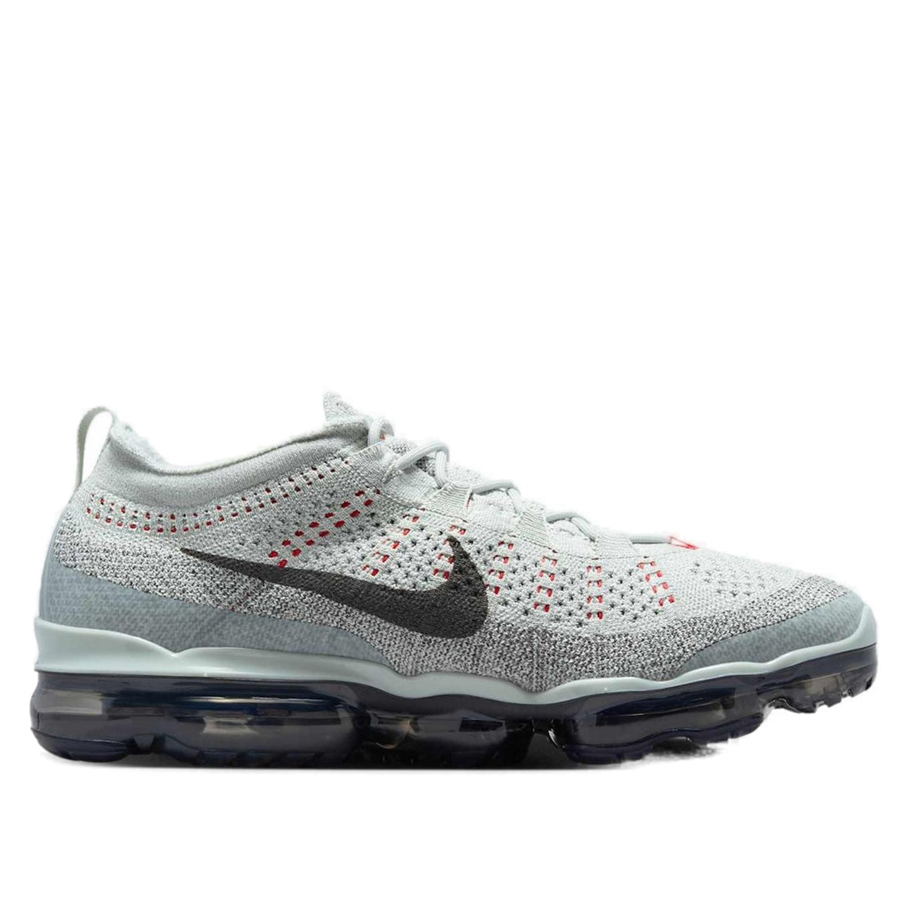 Nike Air VaporMax 2023 Flyknit 'Light Silver Picante Red Smoke Grey' DV1678-013
