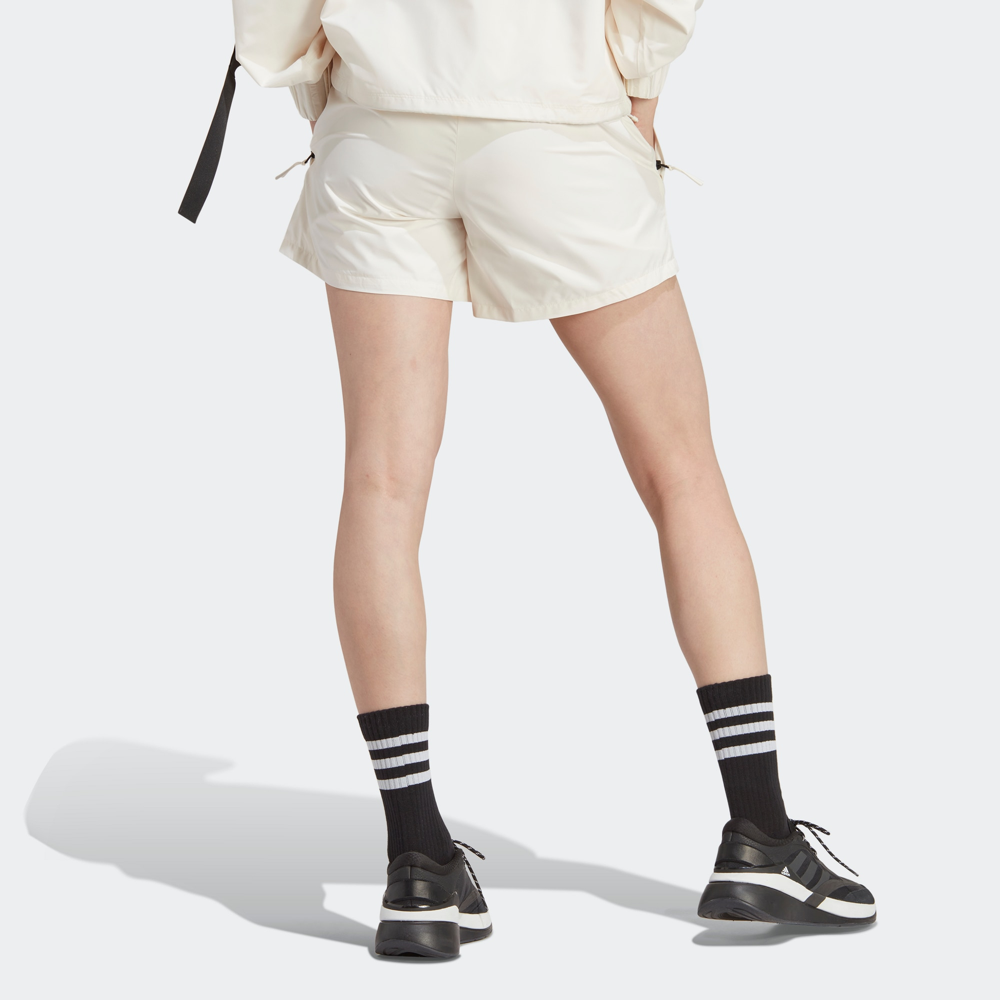 (WMNS) adidas Escape Shorts Asia Sizing 'White' HU0235