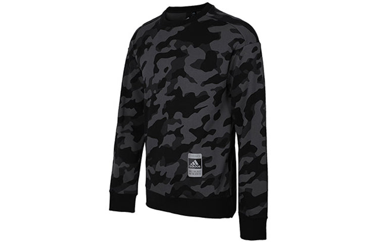 adidas U2 Gfx Cs Lng Sweatshirt 'Black Grey' FJ0168