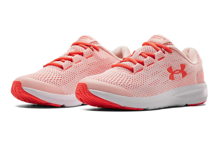 (GS) Under Armour Charged Pursuit 2 Pink 3022860-603