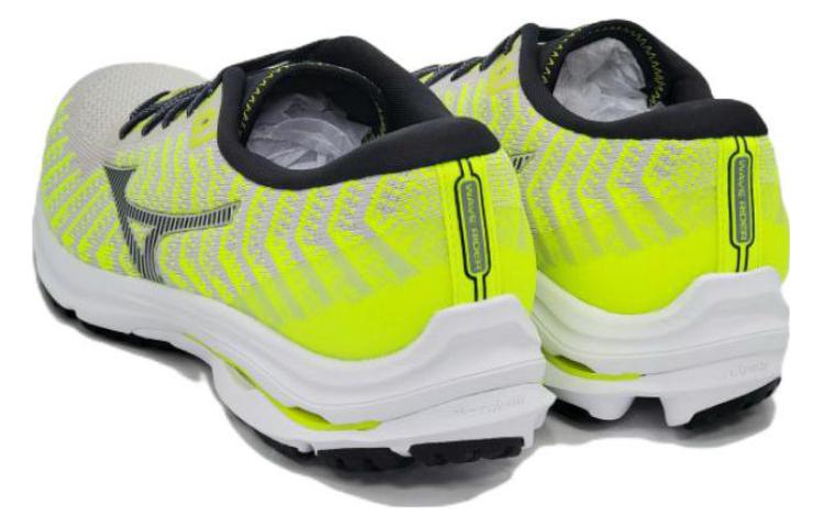 Mizuno Wave Rider 24 Waveknit 'Yellow Grey White' J1GC207516