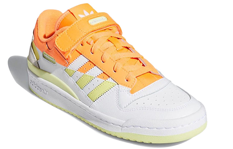 (WMNS) adidas originals Forum Low Premium 'White Orange' FY8020