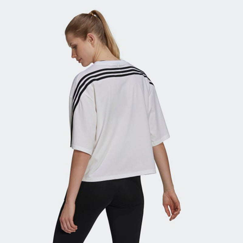 (WMNS) adidas Sportswear Future Icons Sports Leisure Short Sleeve White H39810