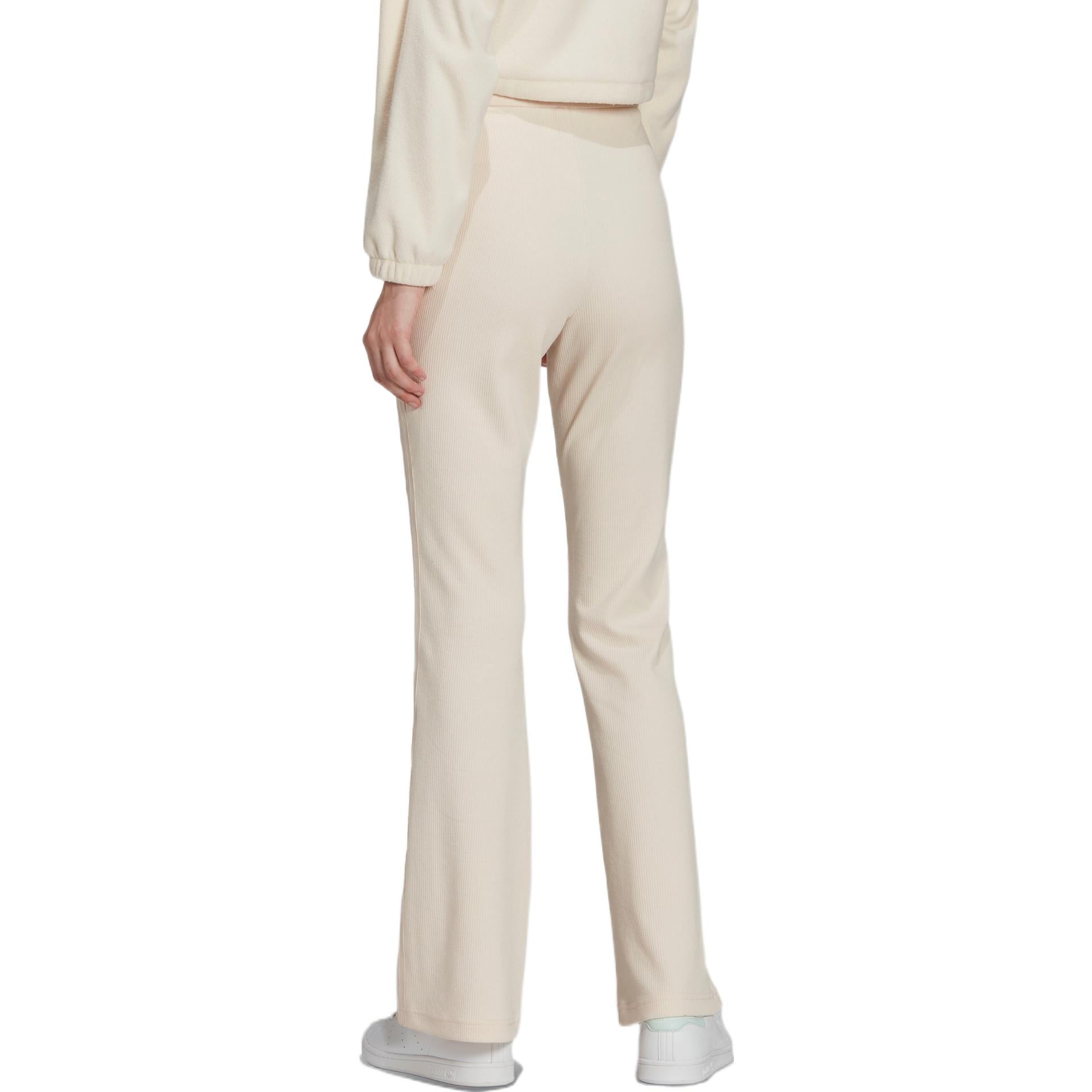 (WMNS) adidas Retro Luxury Flared Pants 'White' HL0054