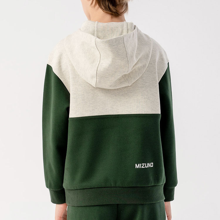 (GS) Mizuno Logo Hoodie 'Grey' 32CA3925