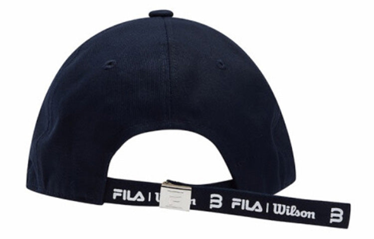 FILA Large Alphabet Embroidered Royal Blue Baseball Cap A13U033201F-NV