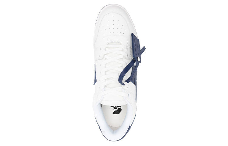 Off-White Out Of Office Low-Top Sneaker 'Navy White' OMIA189F22LEA0010146